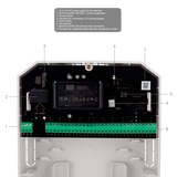 Módulo de ampliación con cable AJ-MULTITRANSMITTER-3EOL-W AJAX