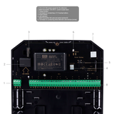 Module d'extension avec câble AJ-MULTITRANSMITTER-3EOL-B AJAX